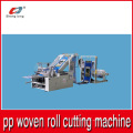 PP Plastic Woven Cloth Roll Cut Into Piece Machine da China